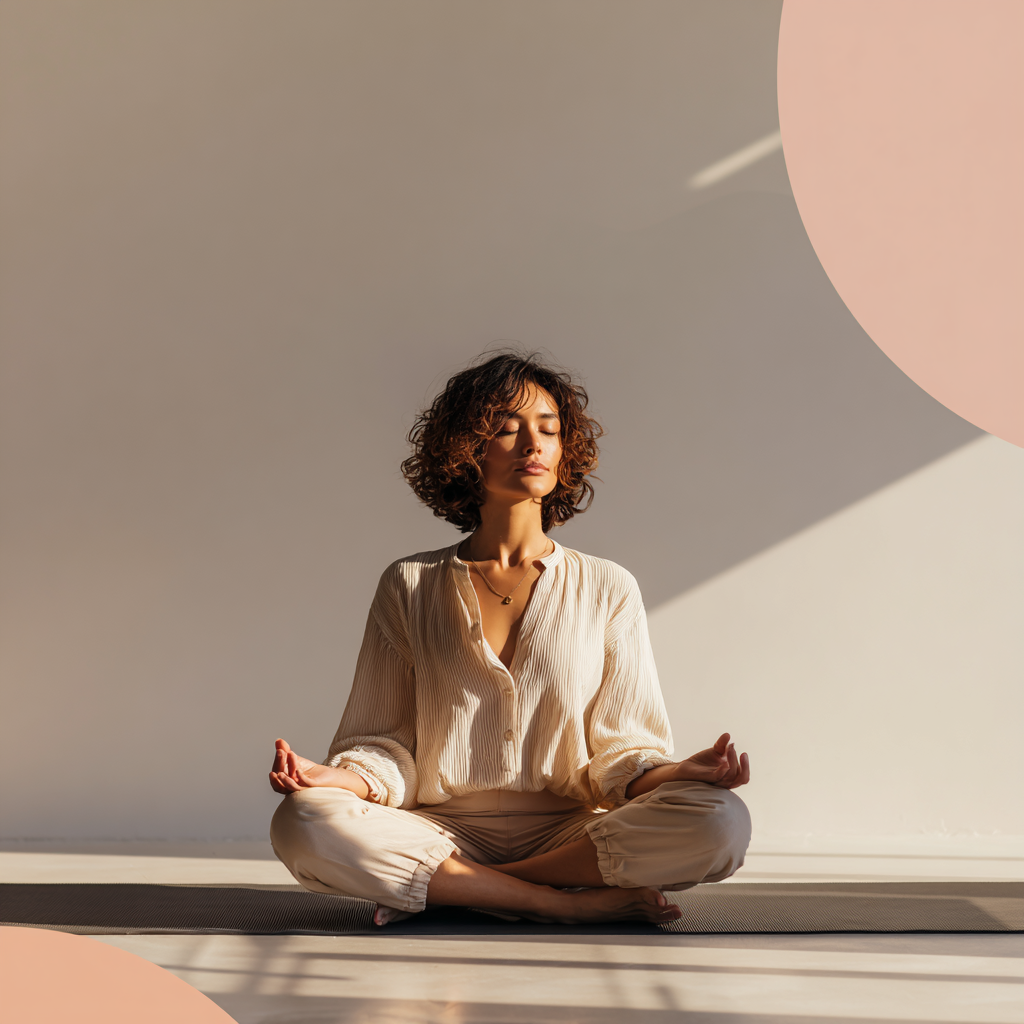 Йога клас у сучасній студії